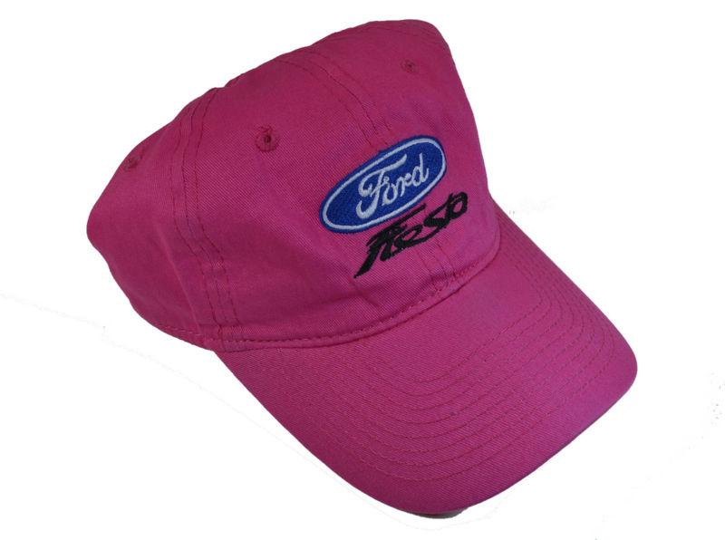 New ladies ford fiesta hat pink or green or yellow size adjustable strap 