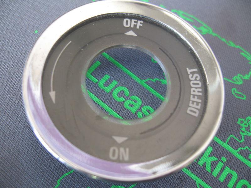 Purchase NOS Heater control knob bezel MGB MGB GT 7376 in Cable, Ohio