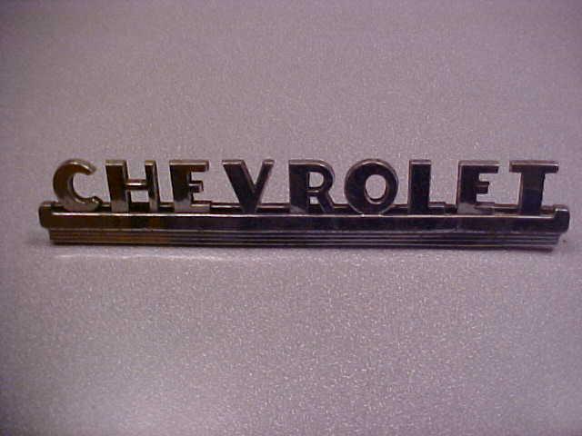1940s chevy  emblem trim ornament