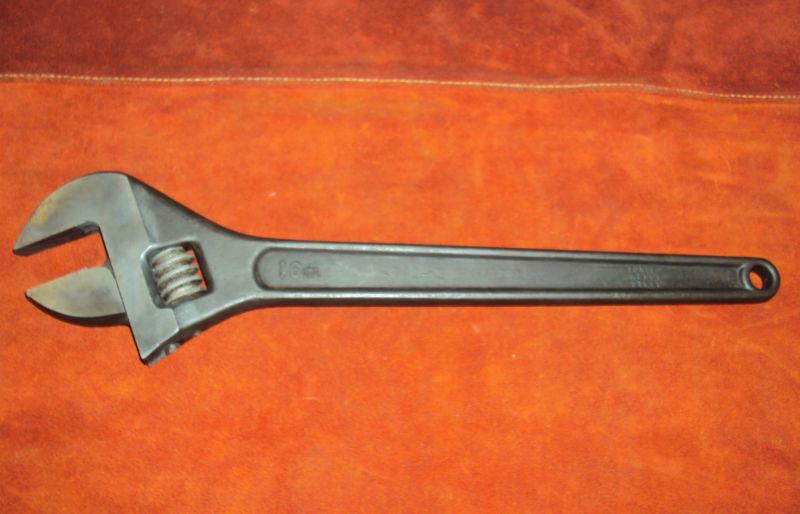 Proto tools large heavy duty adjustable wrench - excellent.