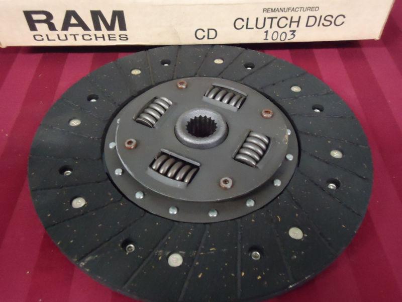 1981-87 chrysler dodge plymouth ram clutch disc #cd1003--18 spline