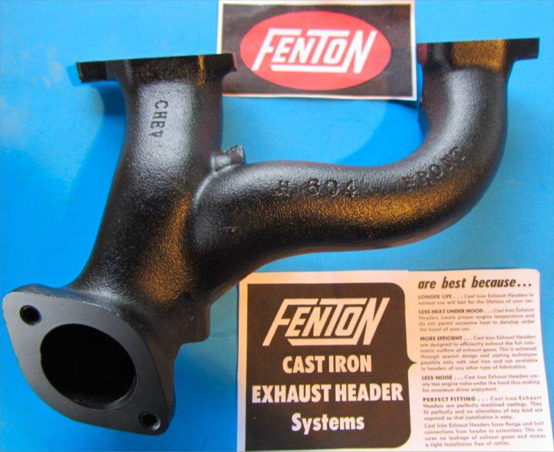Purchase Fenton dual carb intake & Fenton dual exhaust Chevy 235 261