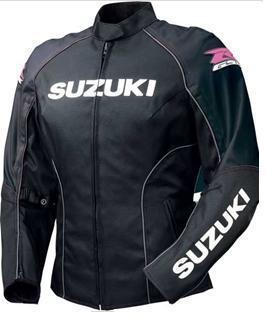 Genuine suzuki womans ladies gsxr hayabusa busa motorcycle jacket medium 