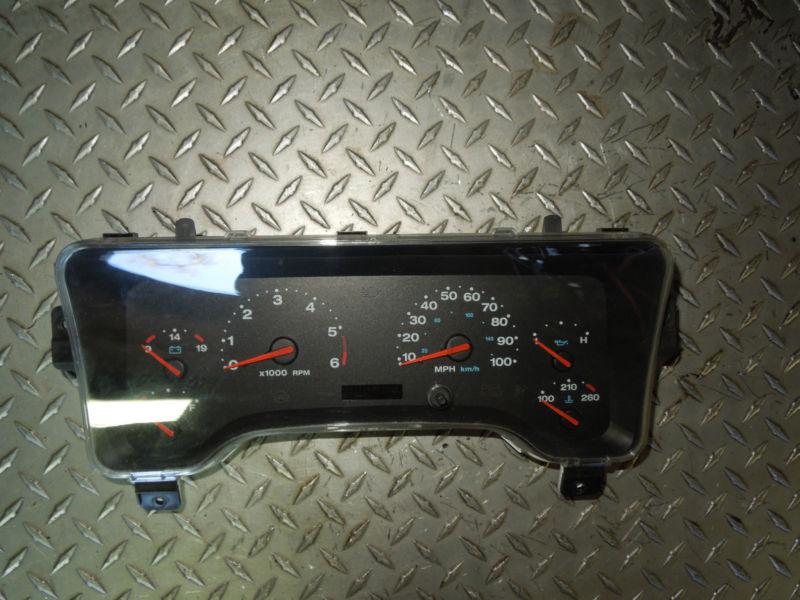 Purchase Jeep Wrangler TJ Speedometer, Tach Dash Gauge Cluster 2003