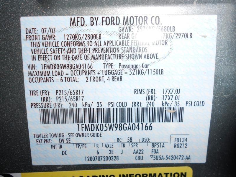 08 09 FORD TAURUS POWER BRAKE BOOSTER, US $75.00, image 6