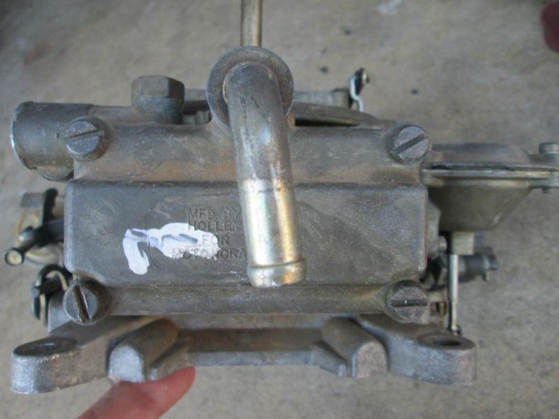 HOLLEY CARBURETOR 600 CFM LIST# 50264-1 W/ELECTRIC CHOKE FORD MOTORCRAFT 150/250, US $49.00, image 2