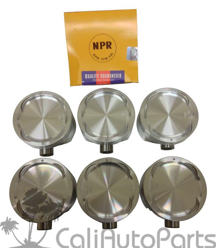 98-02 acura slx isuzu axiom trooper 3.5 6ve1 dohc 24v pistons w/ rings kit