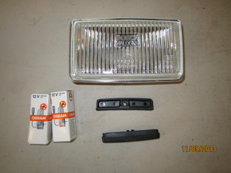 Bosch fog light lens & bulgs