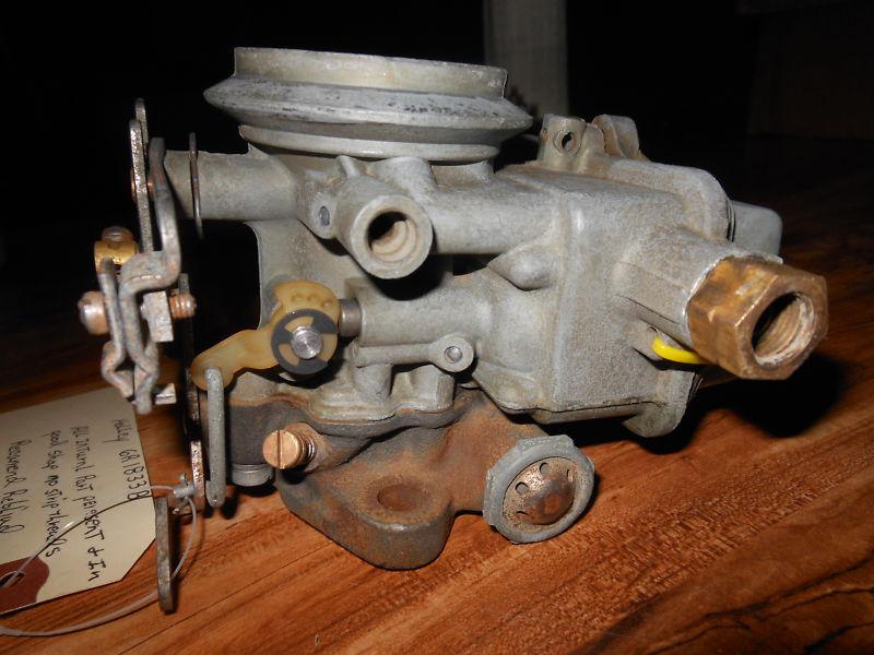 Purchase Holley Carburetor 6R 1833B Vehicle Used 1 Barrel Made USA in