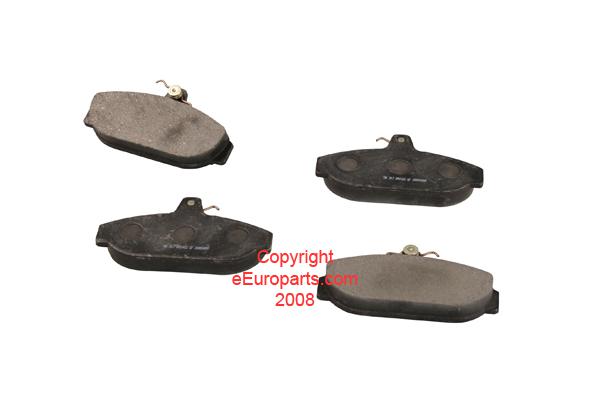 New axxis deluxe volvo disc brake pad set - front 4502550d