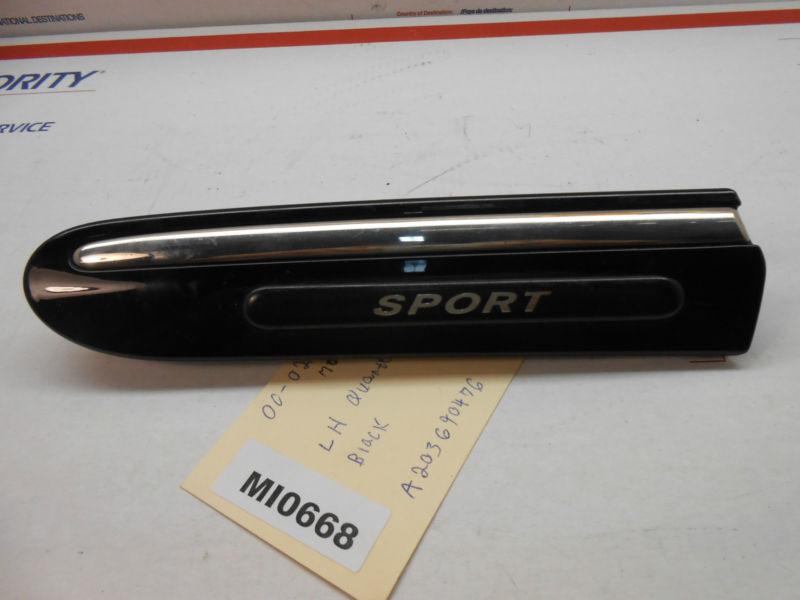 Mercedes benz c320 lh sport quarter trim panel 00-02 a203690476 mi0668