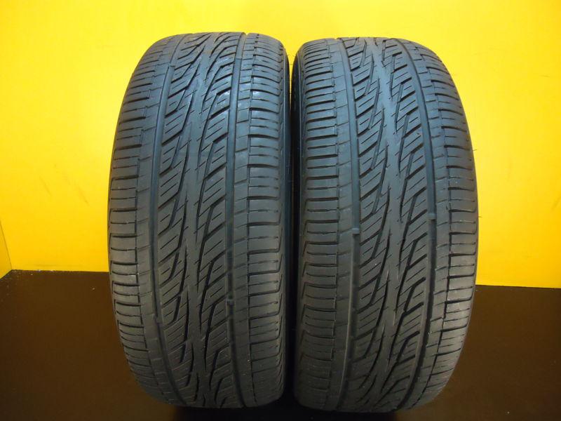 2 nice tires hankook optimo h418  215/55/17    60%  #2620