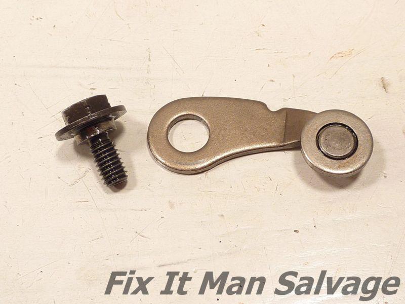 83 honda atc 200 gearshift drum stopper & bolt / oem gear shift shifter roller