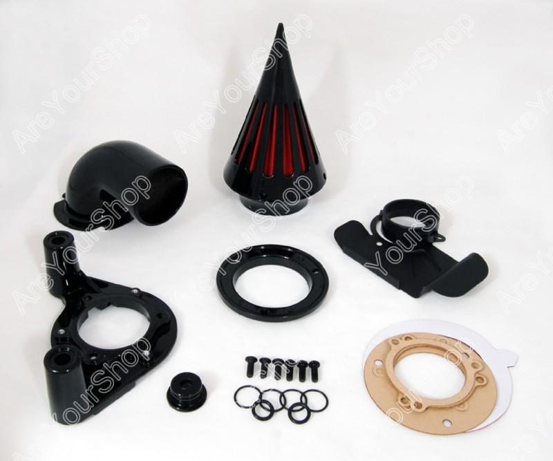 Purchase Black Spike Air Cleaner Intake Filter For Harley Dyna Touring