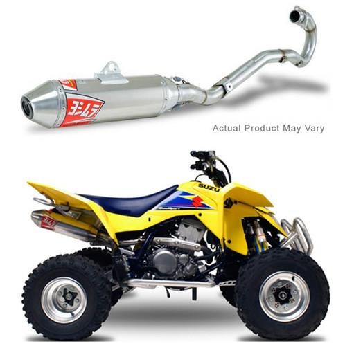 2003-2012 suzuki lt-z400 ltz400 yoshimura rs-2 stainless aluminum full exhaust