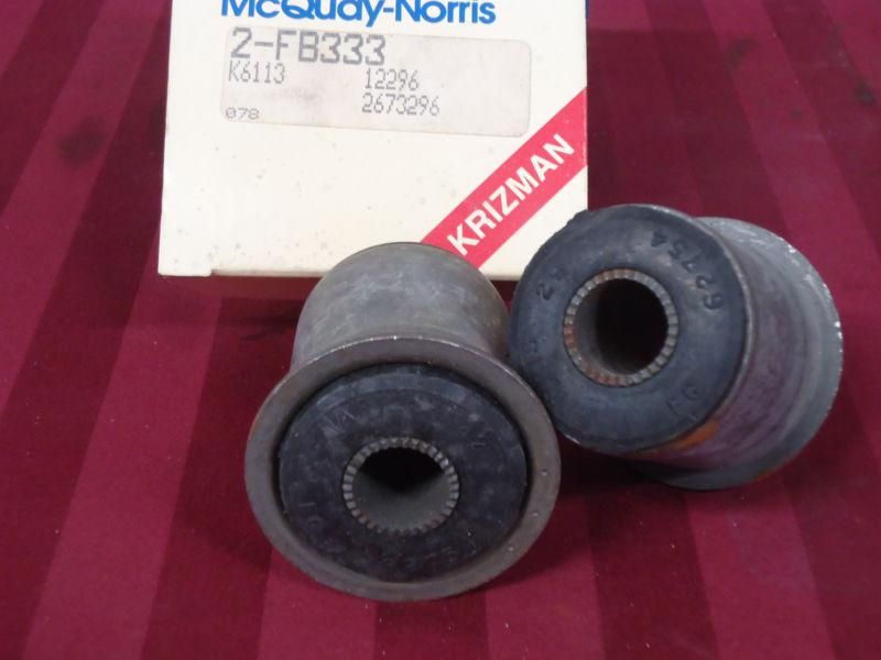 1971-80 gm lower control arm bushings--mcquay norris #fb333