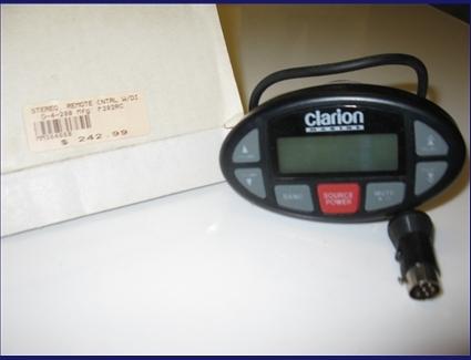 Clarion stereo remote control 1753394