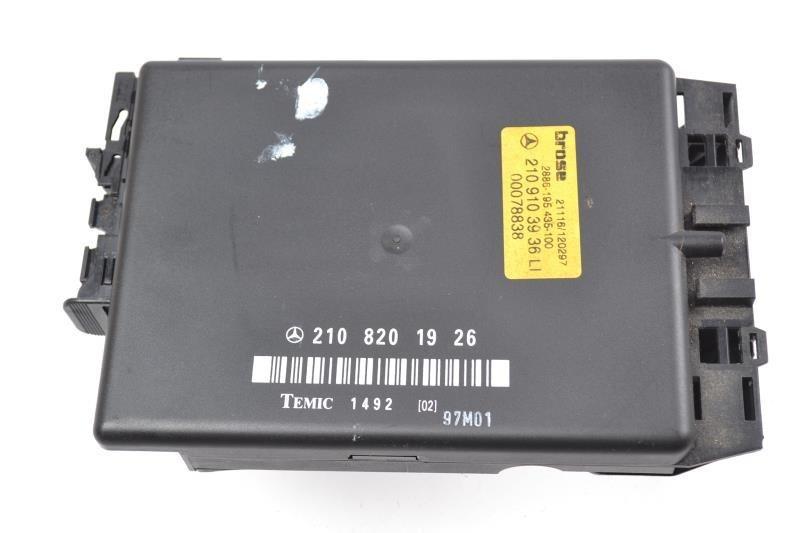 Oem mercedes w210 e320 e420 96-99 left front seat control module 2108201926
