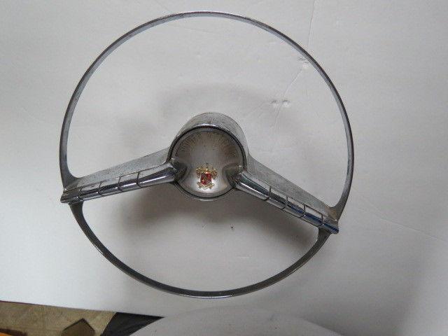 1959 buick ? 1956 1957 1958 vintage buick steering wheel horn ring & center cap