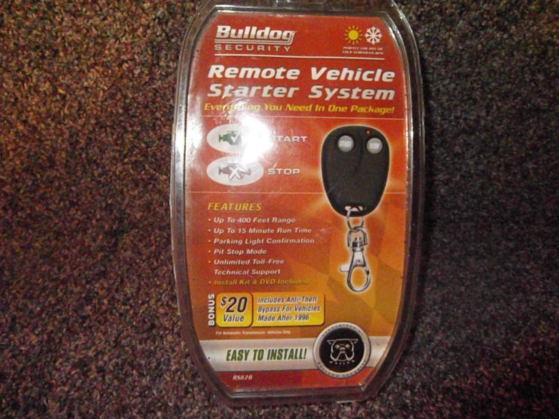 Bulldog rs878 remote automobile starter