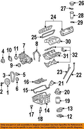 Gm oem 19210285 oil filter/engine oil filter