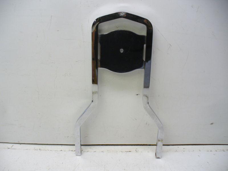 Harley short chrome sissybar