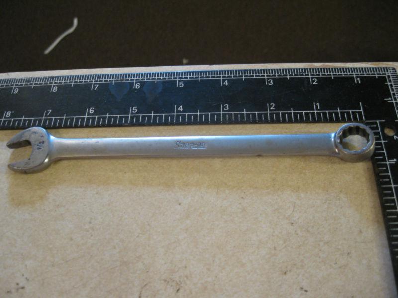  snap on 12pt chrome combination  wrench 1/2 sae