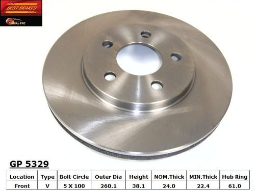 Best brakes usa gp5329 front brake rotor/disc-disc brake rotor