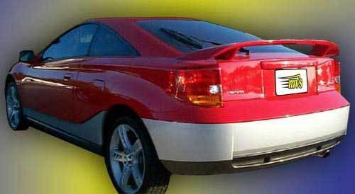 Mvs custom wing 1699a - fits 2002-2007 hyundai tiburon - rear trunk spoiler