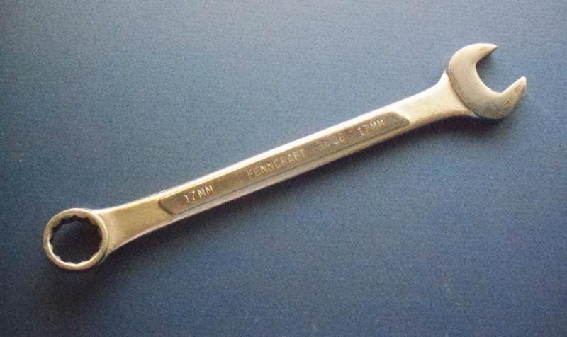 Penncraft 17mm combination wrench 3608 - rare -  made in u.s.a.
