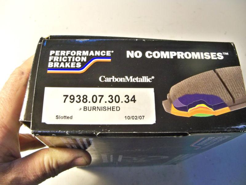 New pfc (zr 38 caliper application) front brake pads pfc 7938-07-30  nascar arca