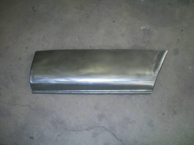 Bed side patch ,dodge sweptline pickup truck, 1961,62,63,64,65,66,67,68,69,70,71