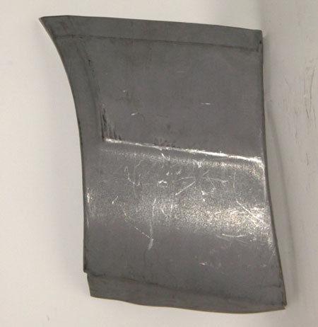 1967-1969 barracuda lh lower fender repair section
