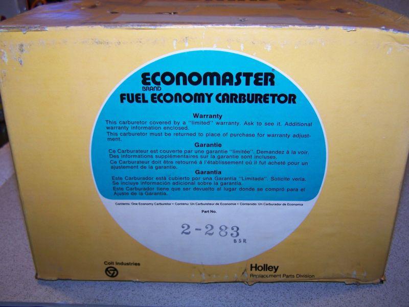 NOS HOLLEY 2-283 2BBL Carburetor 1971 1972 Chevrolet & GMC Pickups & Vans 307, US $49.95, image 8