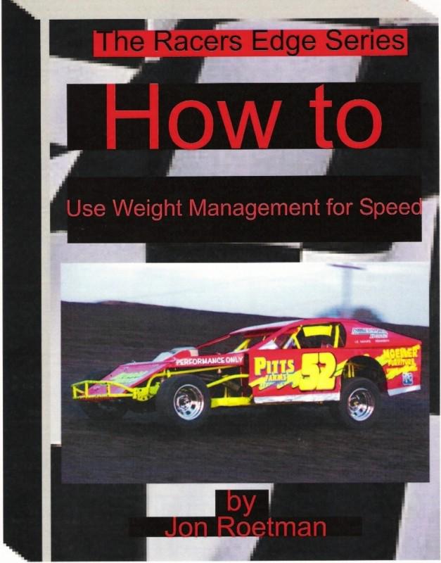 How to use weight management for speed imca sportmod dirt modified late model