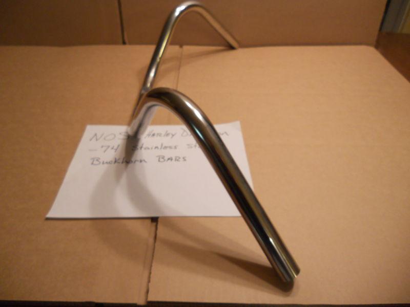 NOS Classic Harley Davidson Handlebars -74 part number, US $49.99, image 3