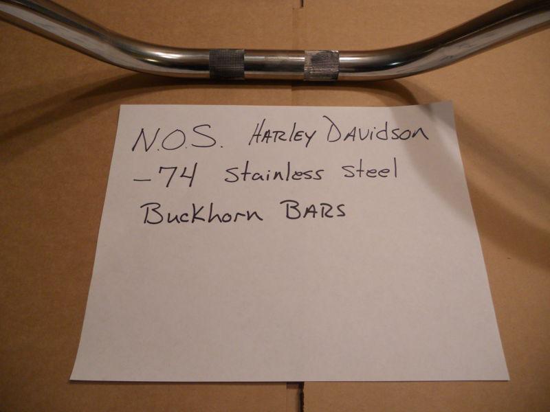 NOS Classic Harley Davidson Handlebars -74 part number, US $49.99, image 4