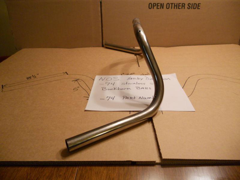 NOS Classic Harley Davidson Handlebars -74 part number, US $49.99, image 6