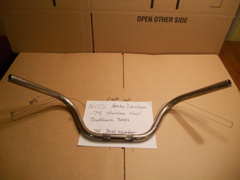 NOS Classic Harley Davidson Handlebars -74 part number, US $49.99, image 7
