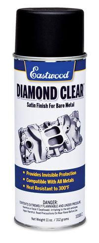 Eastwood diamond clear satin bare metal aerosol paint