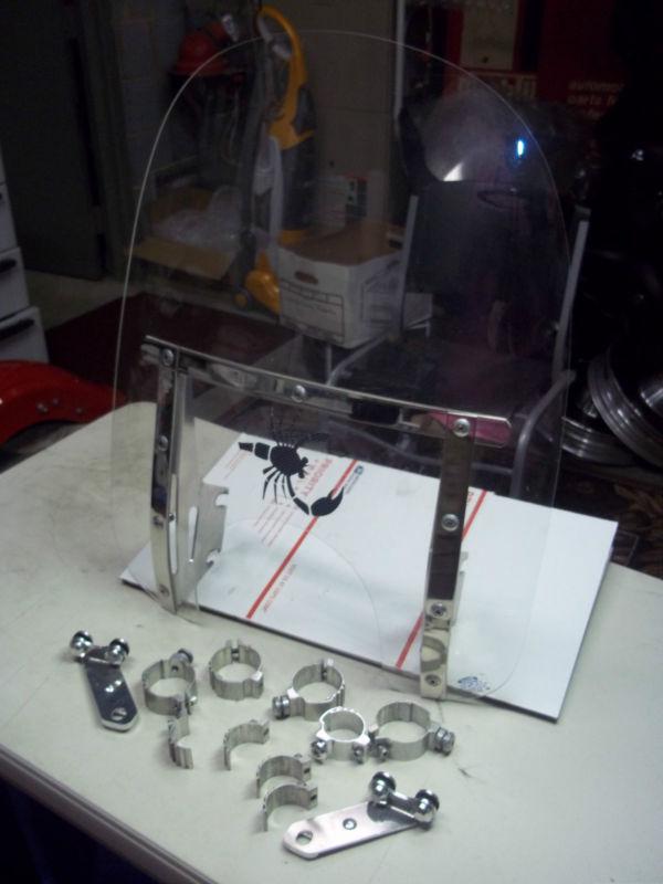 Buy Memphis Windshield & Hardware Kit Harley Davidson Dyna Wide Glide & Softail in Elkin, North