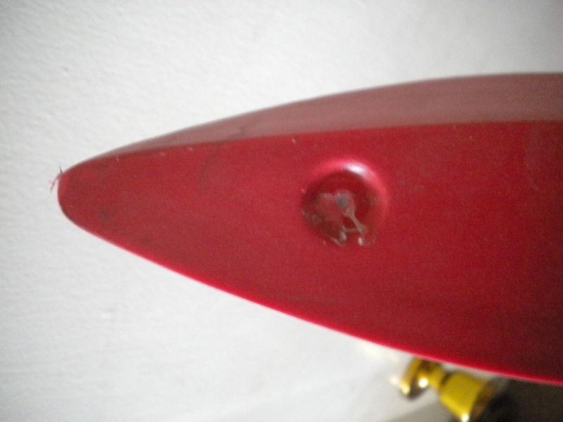 NOS Kawasaki OEM Left Hand Stabilizer Fire Cracker Red 1997 JT900 59437-3706-6L, US $139.99, image 4