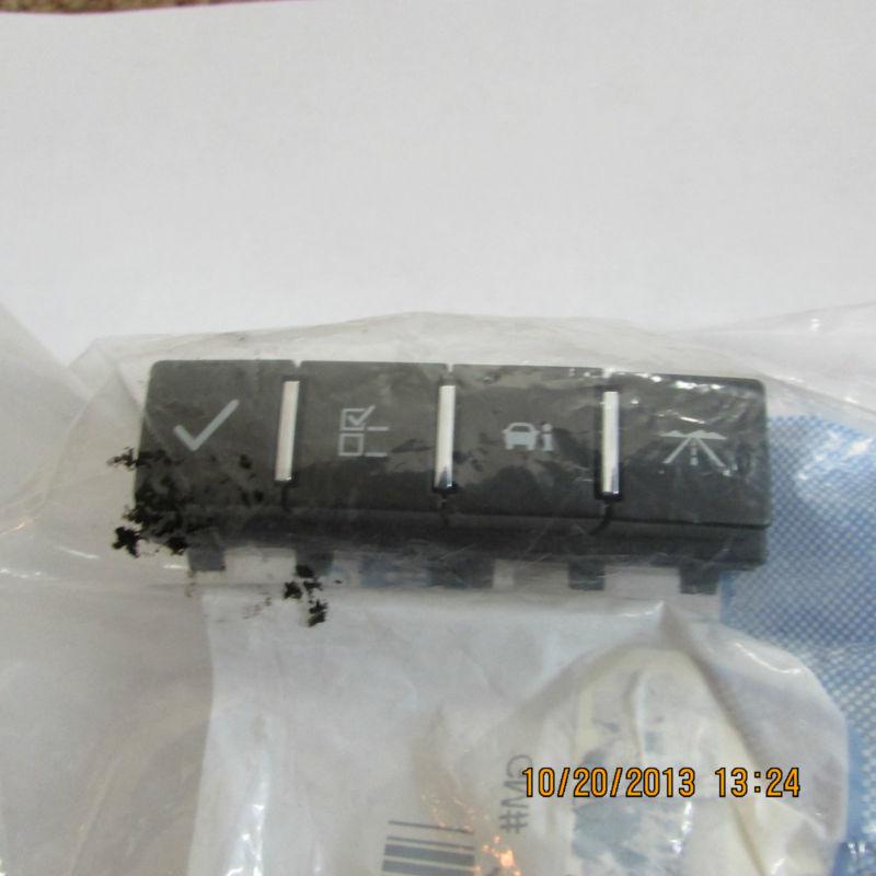 2008-2010 buick enclave dic  information switch gm # 15251881 new/oem