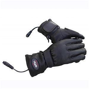 New gears-canada gen x-3 warm tek heated gloves, black, xs