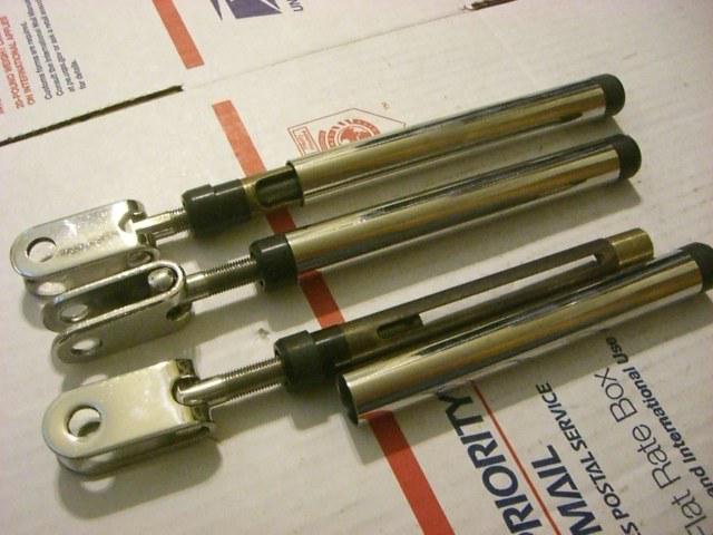 (3) garhauer tb-3bsc turnbuckles 3/8" stud pin 3/8" $120.90