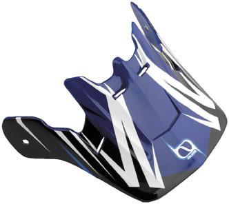 New msr helmet parts 010 assault adult, blue, visor