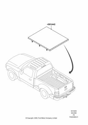 V9l3z83501a42aa cover tonneau 09 f150