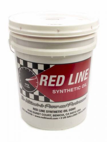 Redline oil heavy shock proof gear lube 75w250 5 gal p/n 58206