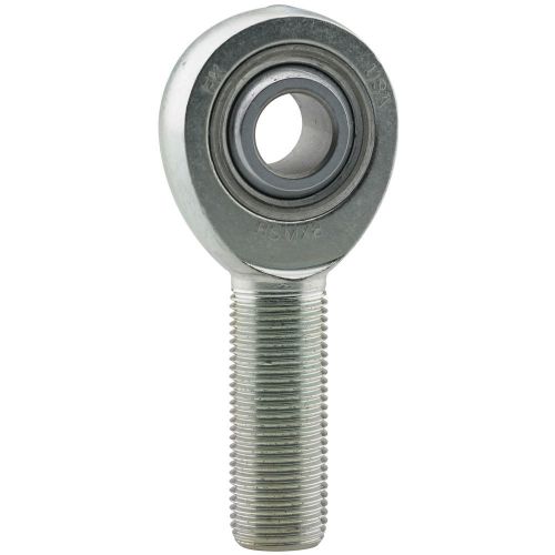Fk bearing hd shank rod end, 3/4" male rh thread, 5/8" bore w/ teflon (rsmx10t)