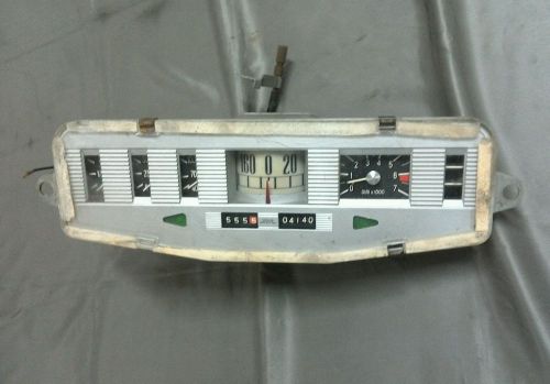 Instrument gauge speedometer rev counter lancia fulvia gt gte 2c dashboard